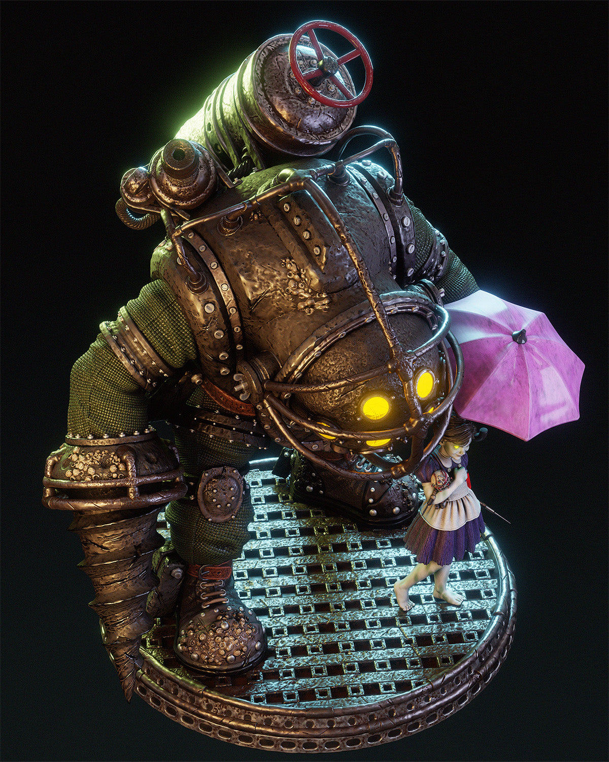 Big Daddy & Little Sister - Bioshock
