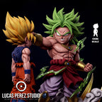 Broly vs Goku – Dragon Ball | Chibi Battle
