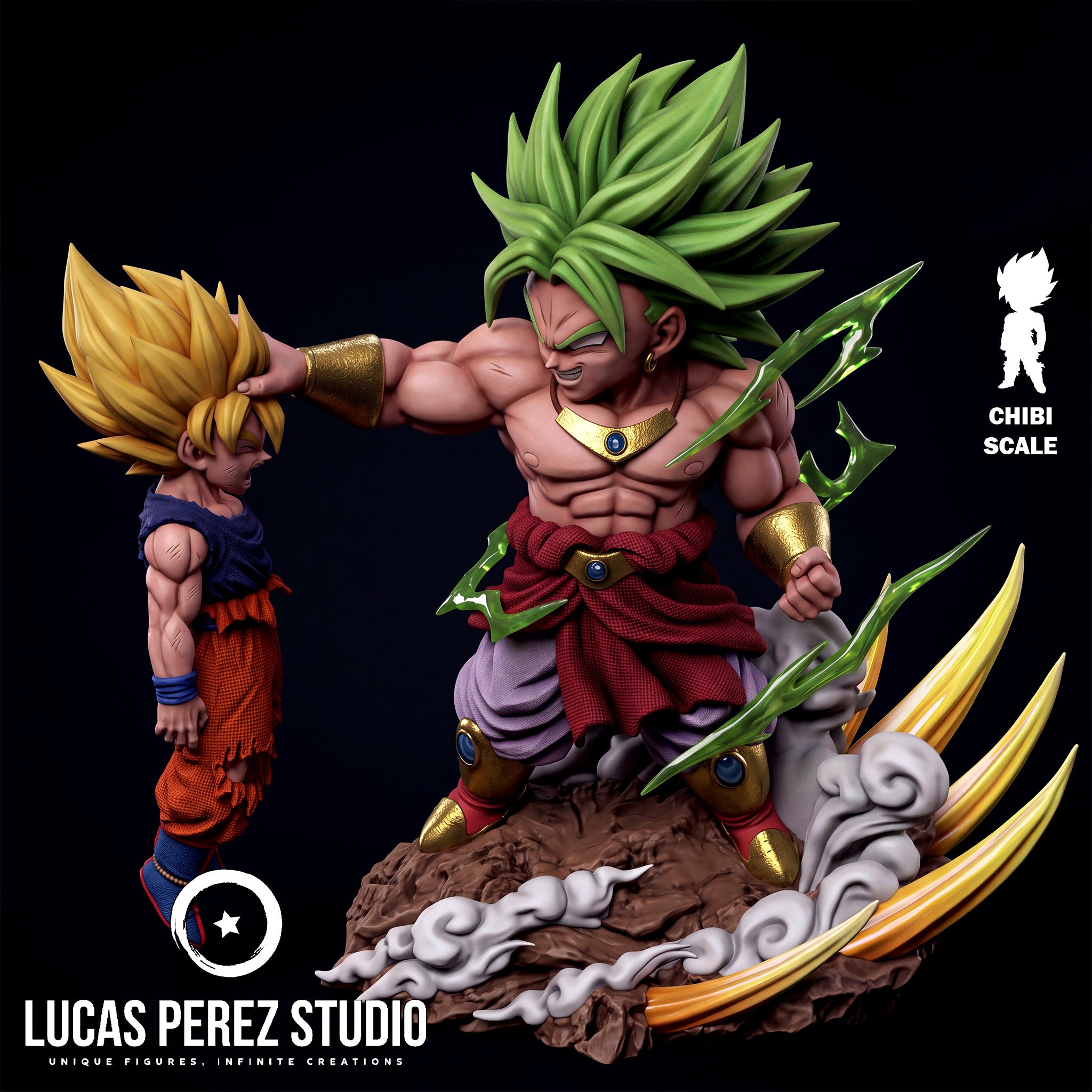 Broly vs Goku – Dragon Ball | Chibi Battle