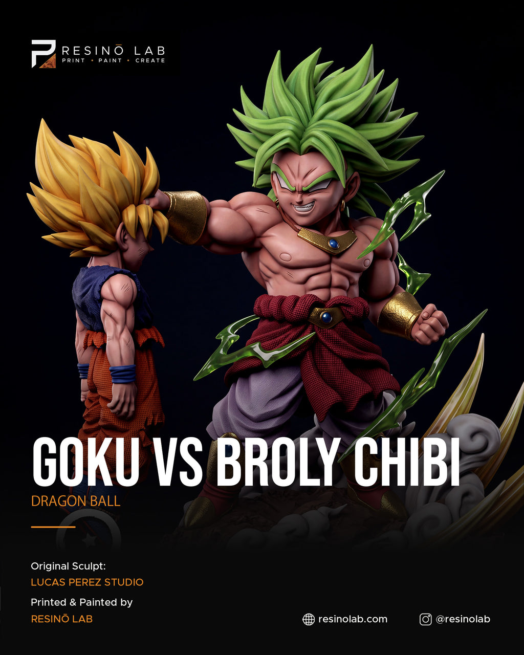 Broly vs Goku – Dragon Ball | Chibi Battle