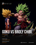 Broly vs Goku – Dragon Ball | Chibi Battle
