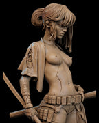 Cyber Samurai NSFW