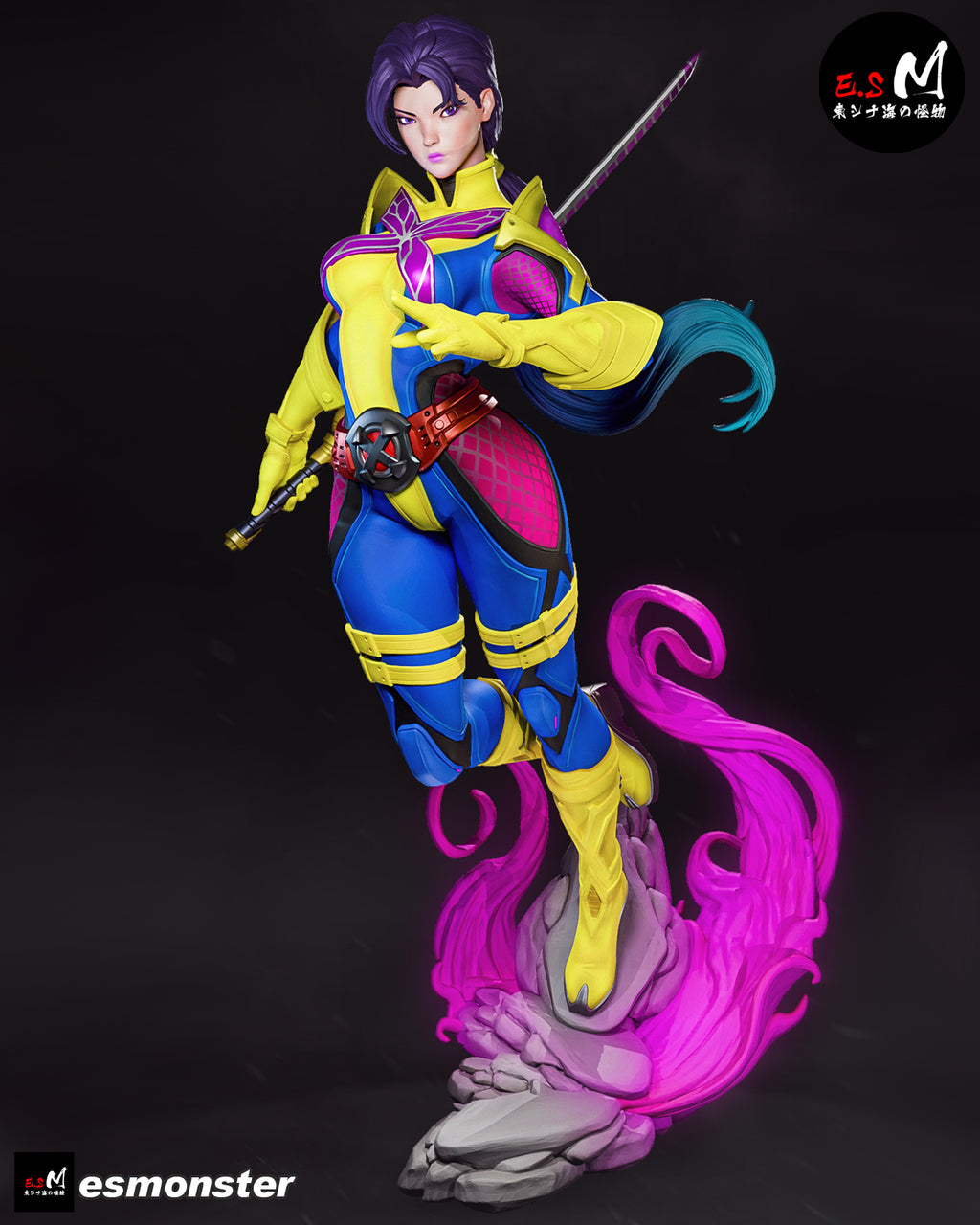 Psylocke NSFW