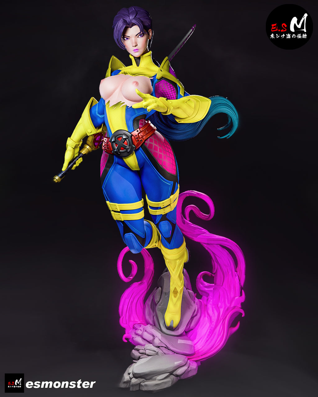 Psylocke NSFW