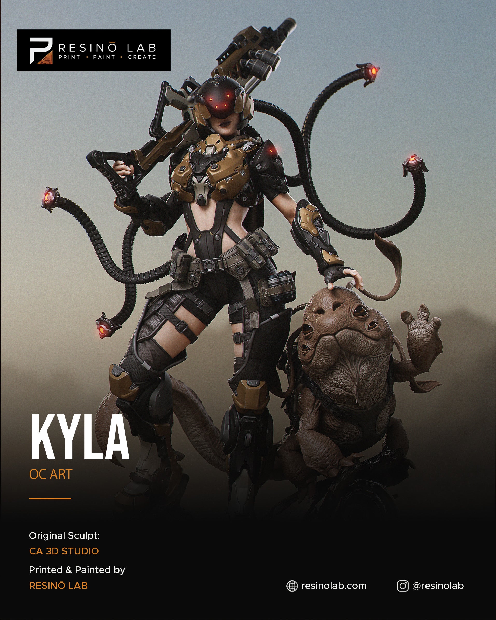 Kyla - Leader of the Red Sands
