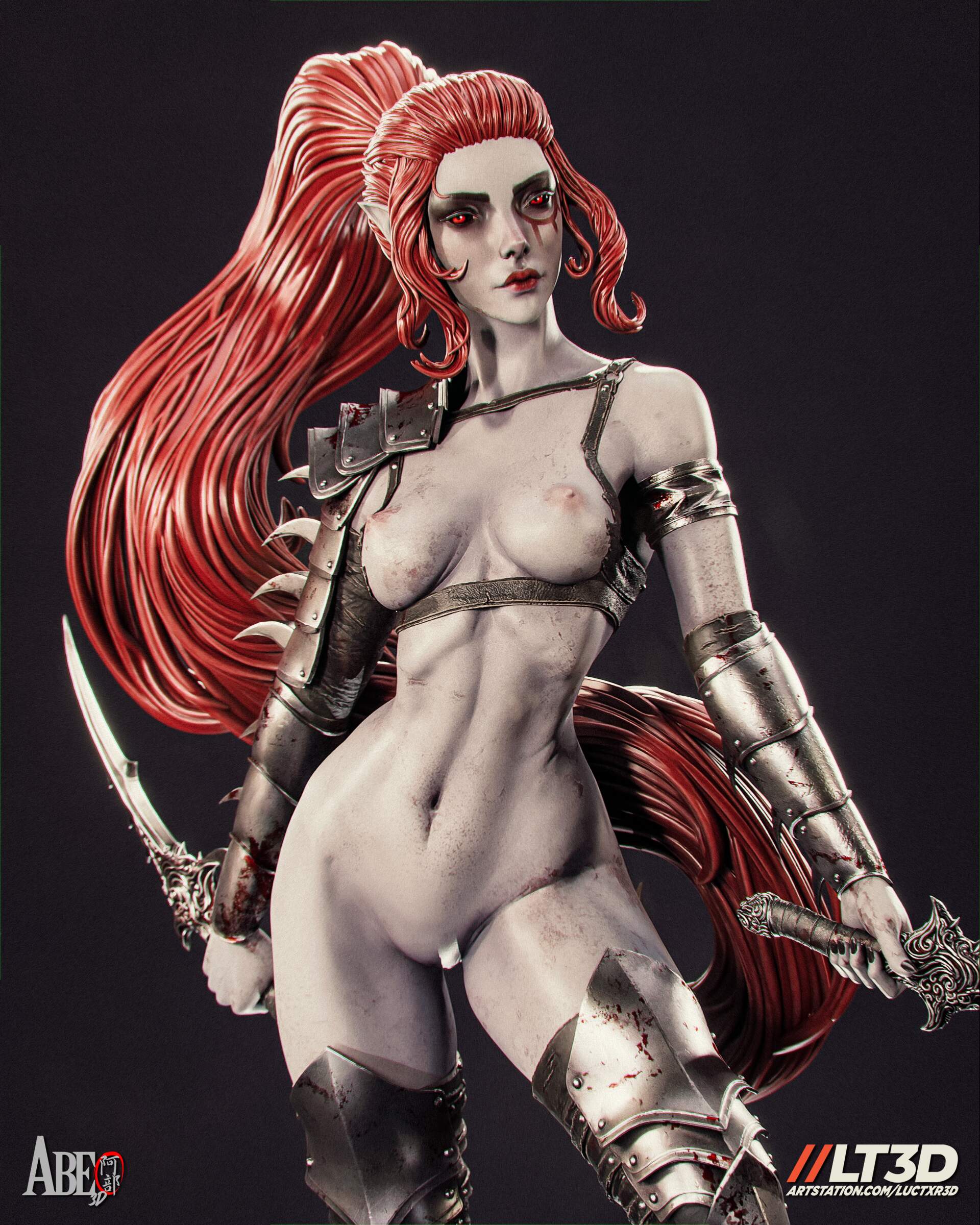 Lythiz Dark Hunter NSFW