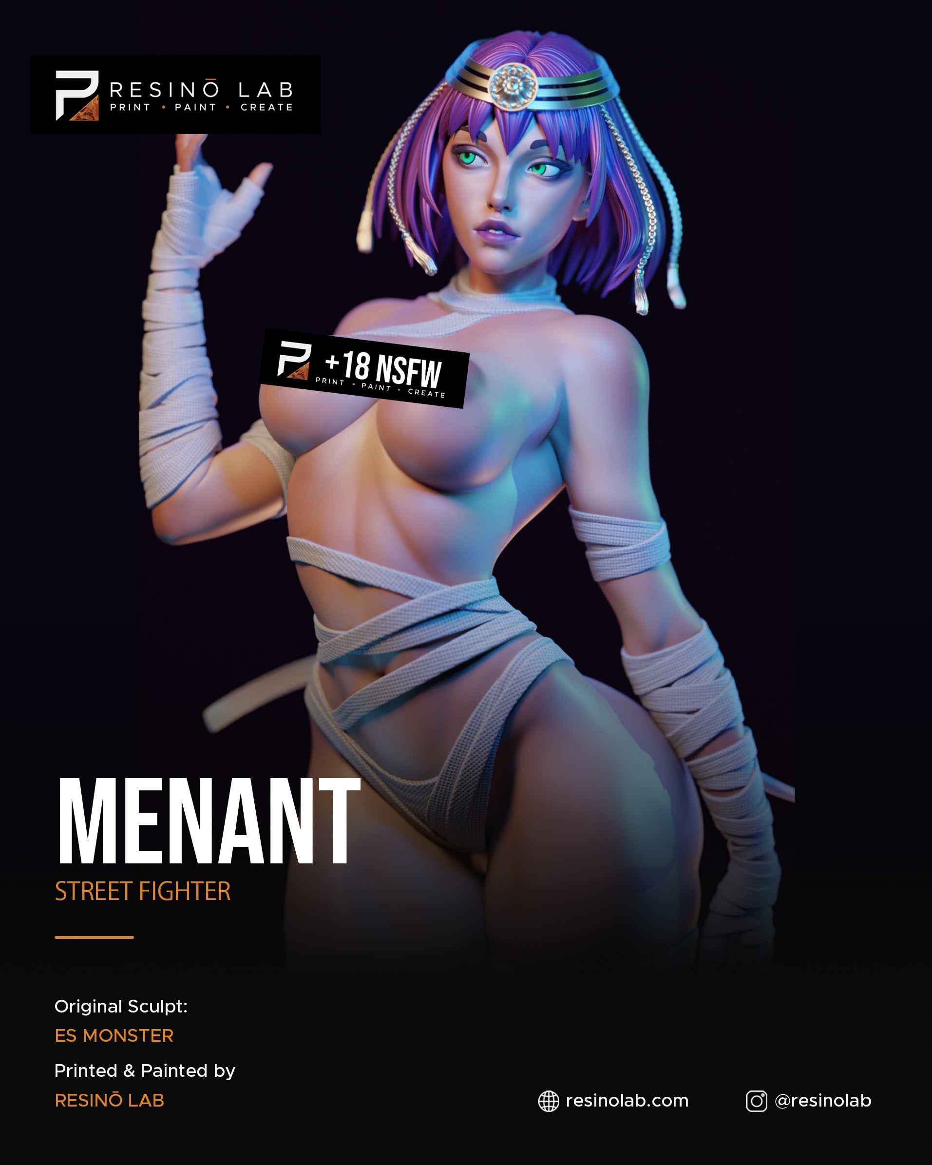 Menat Street Fighter NSFW