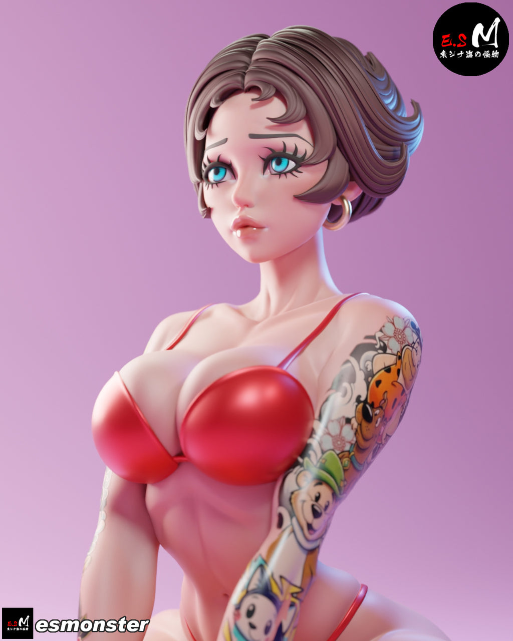 Sun-Kissed Betty Boop NSFW