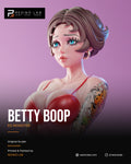 Sun-Kissed Betty Boop