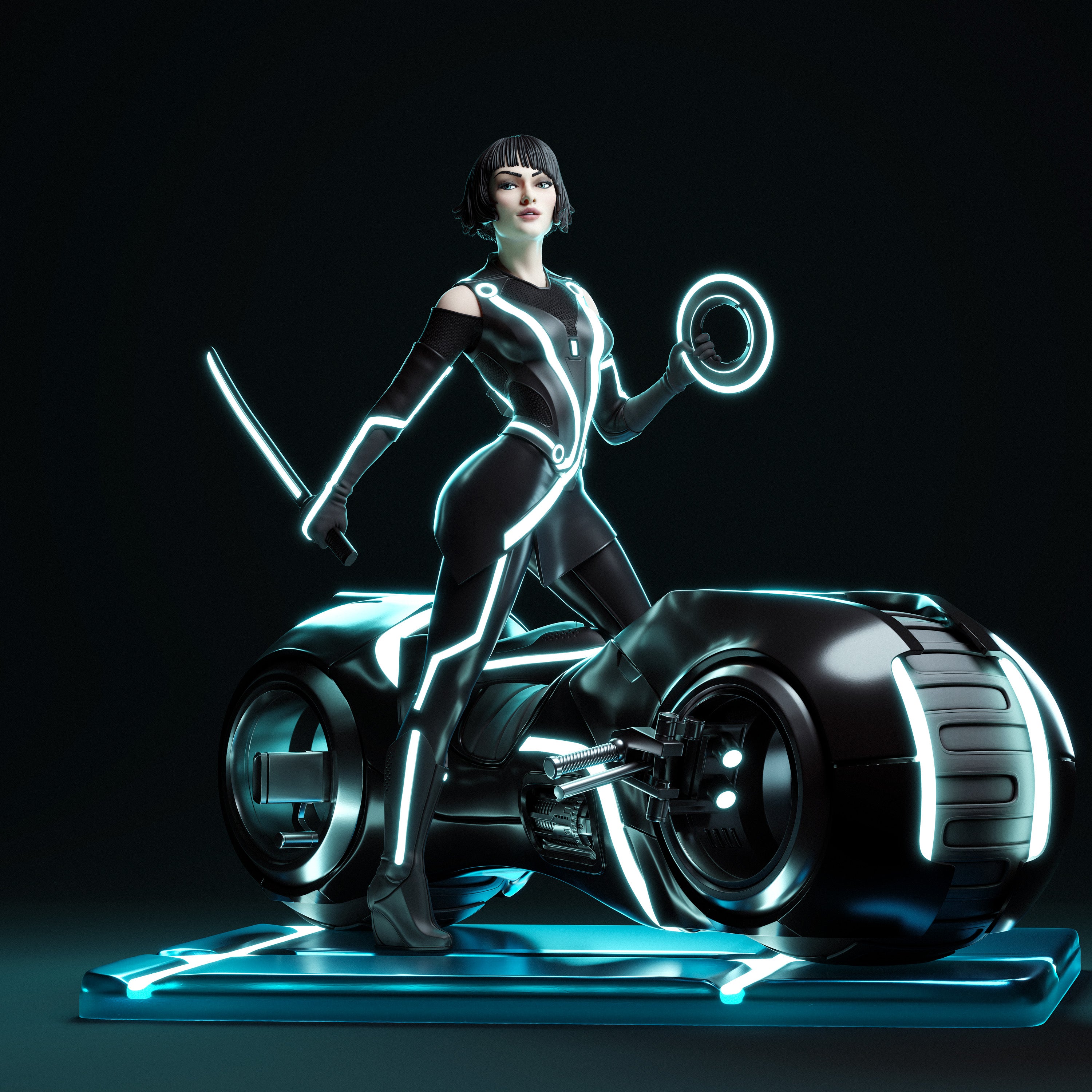 Quorra Tron Legacy