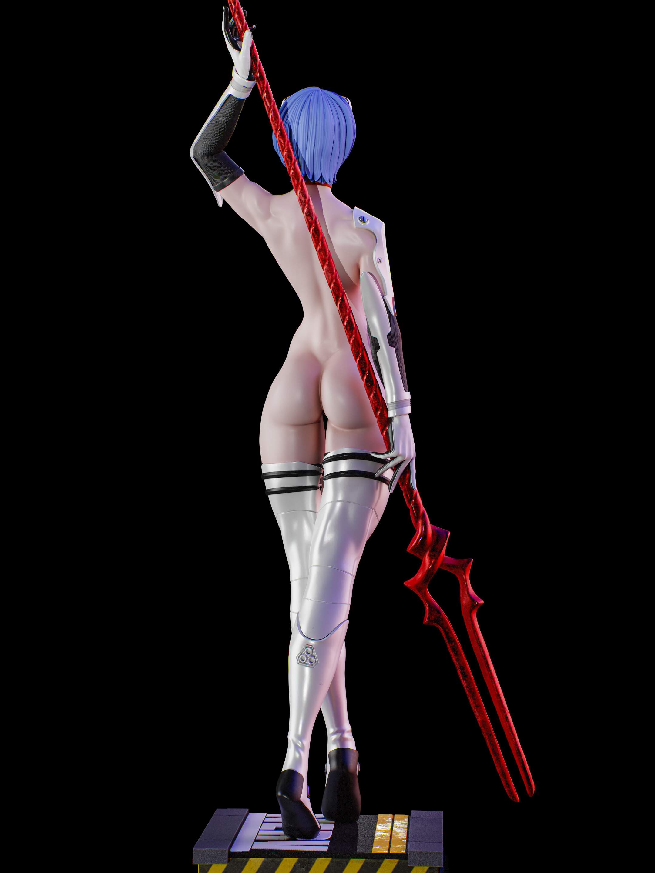 Rei Ayanami NSFW