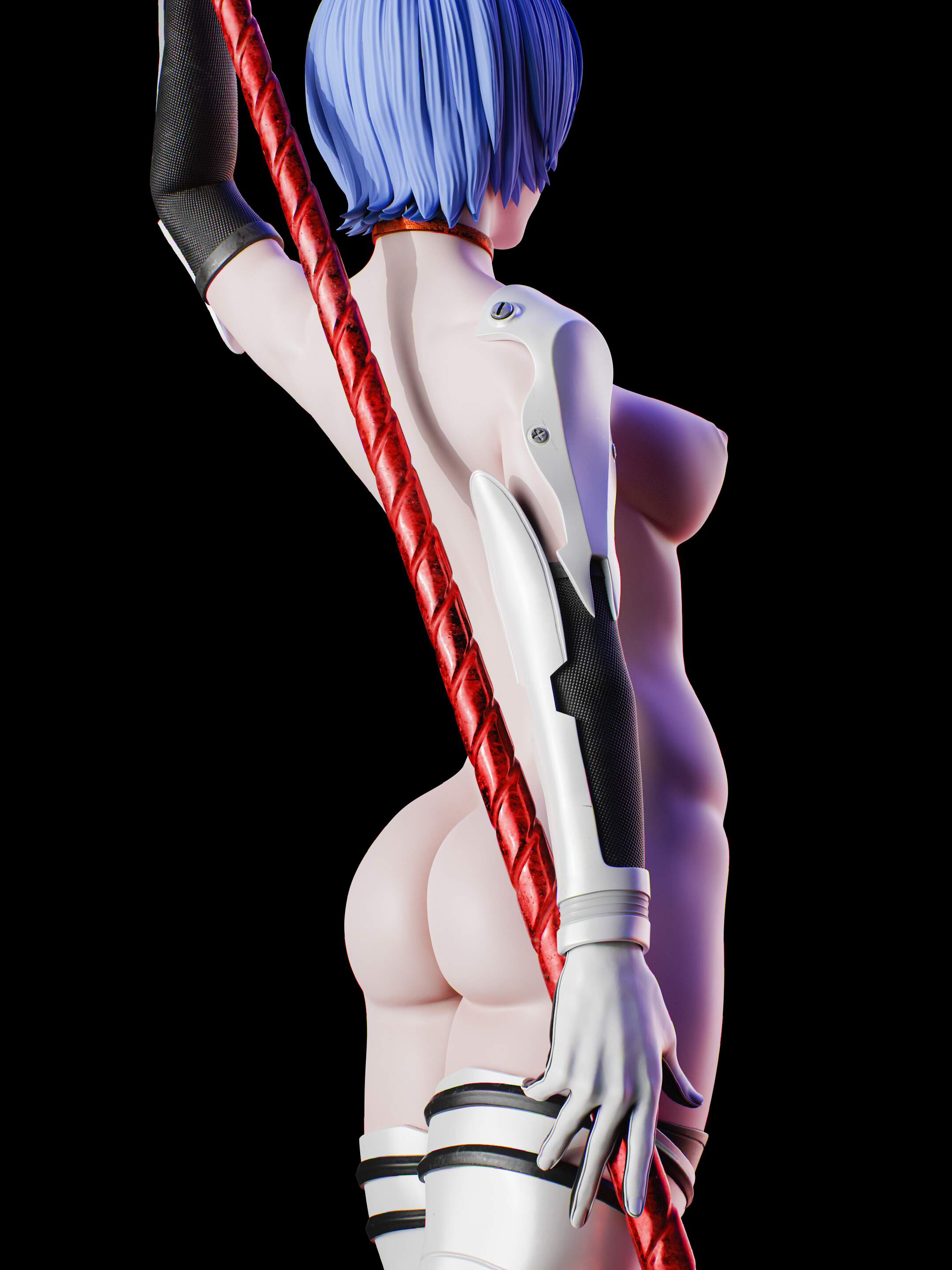 Rei Ayanami NSFW