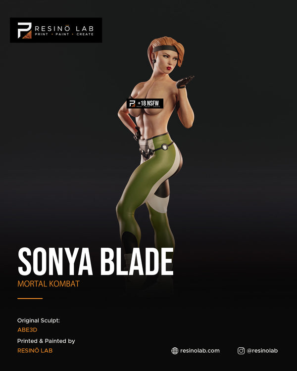 Sonya Blade NSFW