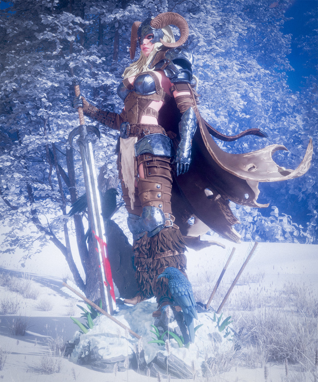 Warrior of the North OC Art