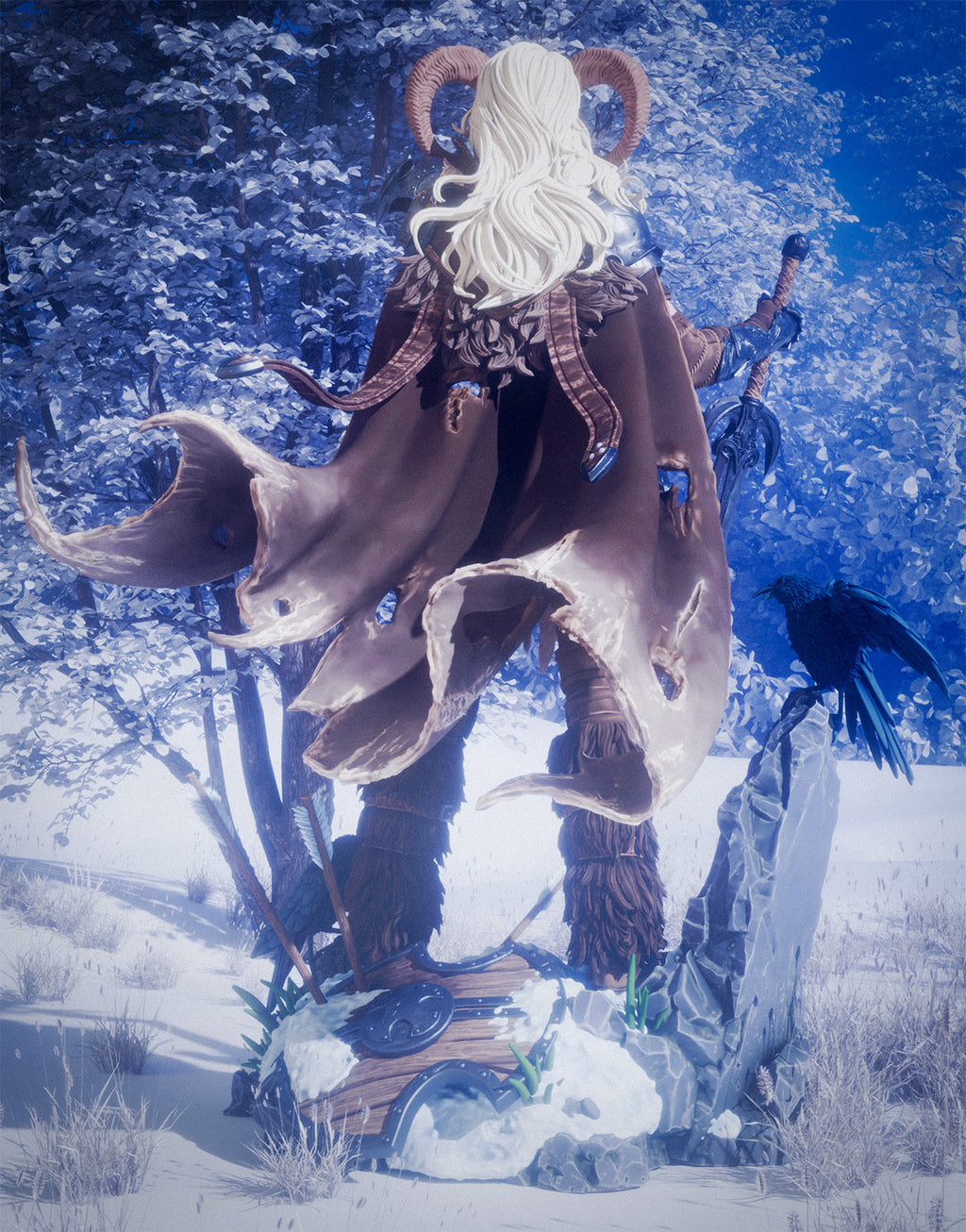 Warrior of the North OC Art