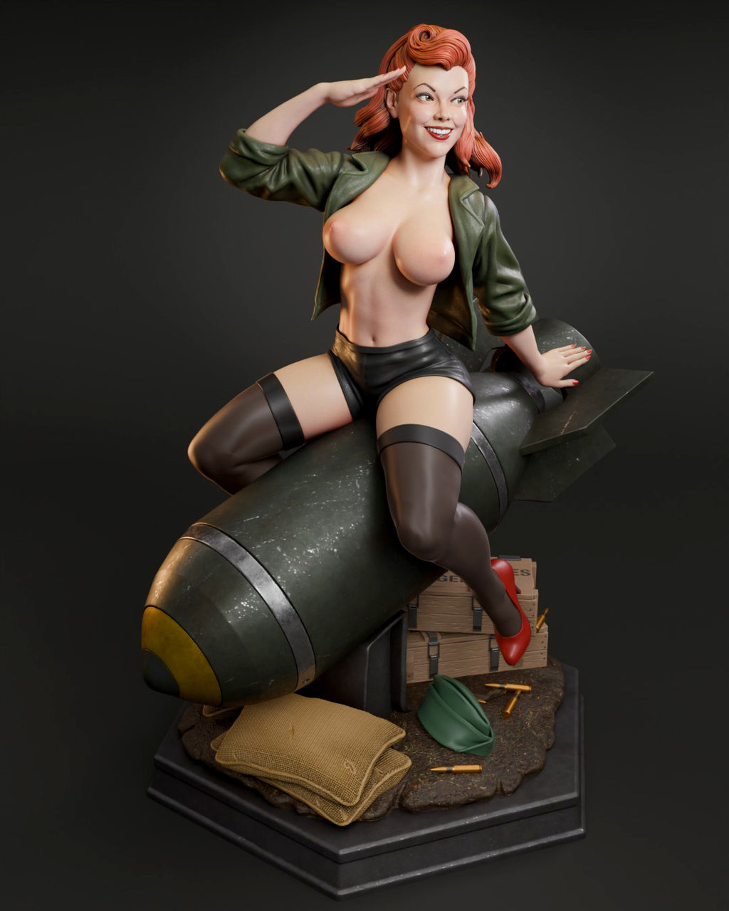 Air Force Bombshell Reto NSFW