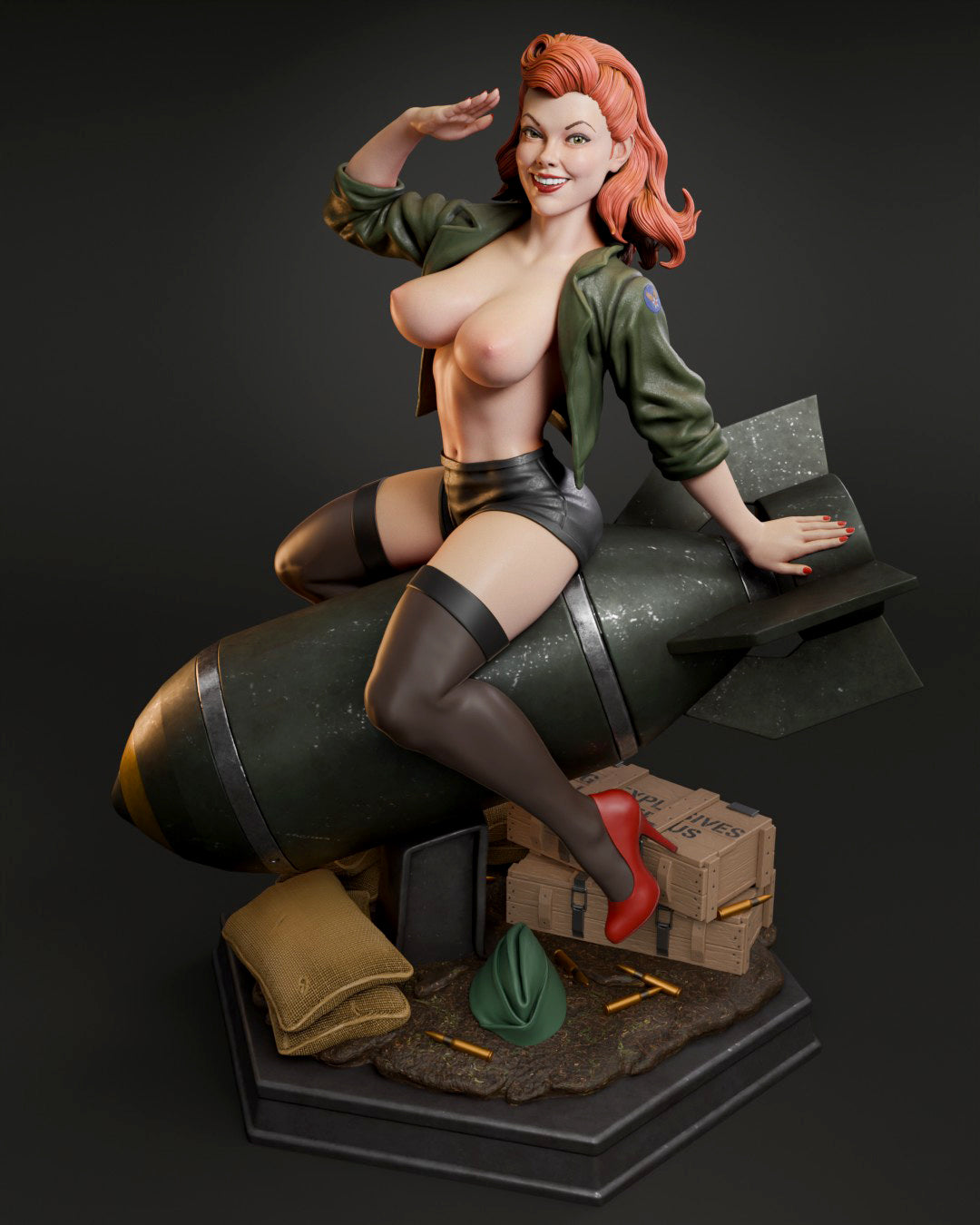 Air Force Bombshell Reto NSFW