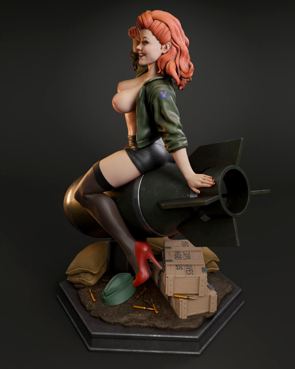 Air Force Bombshell Reto NSFW