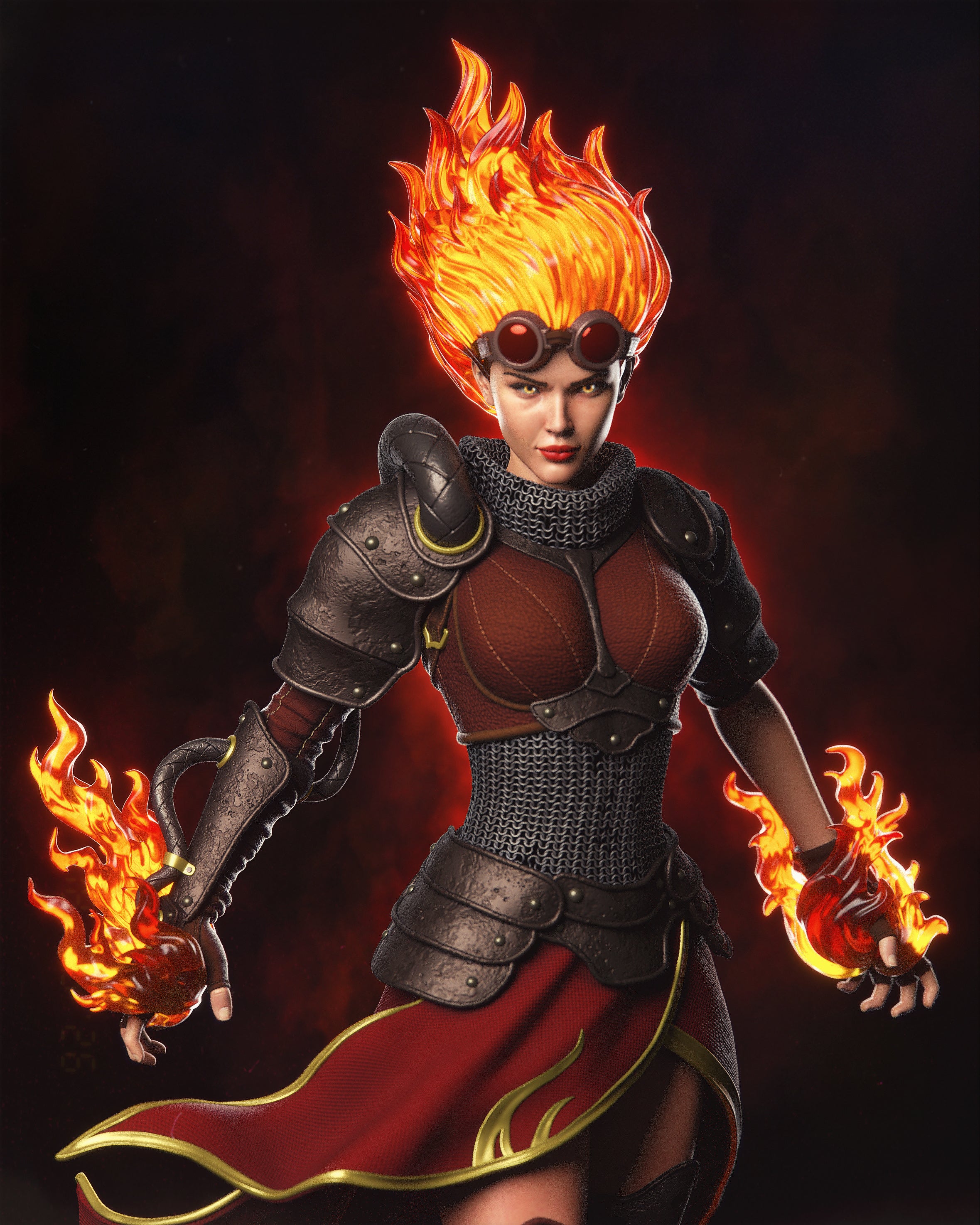 Chandra The Pyromancer