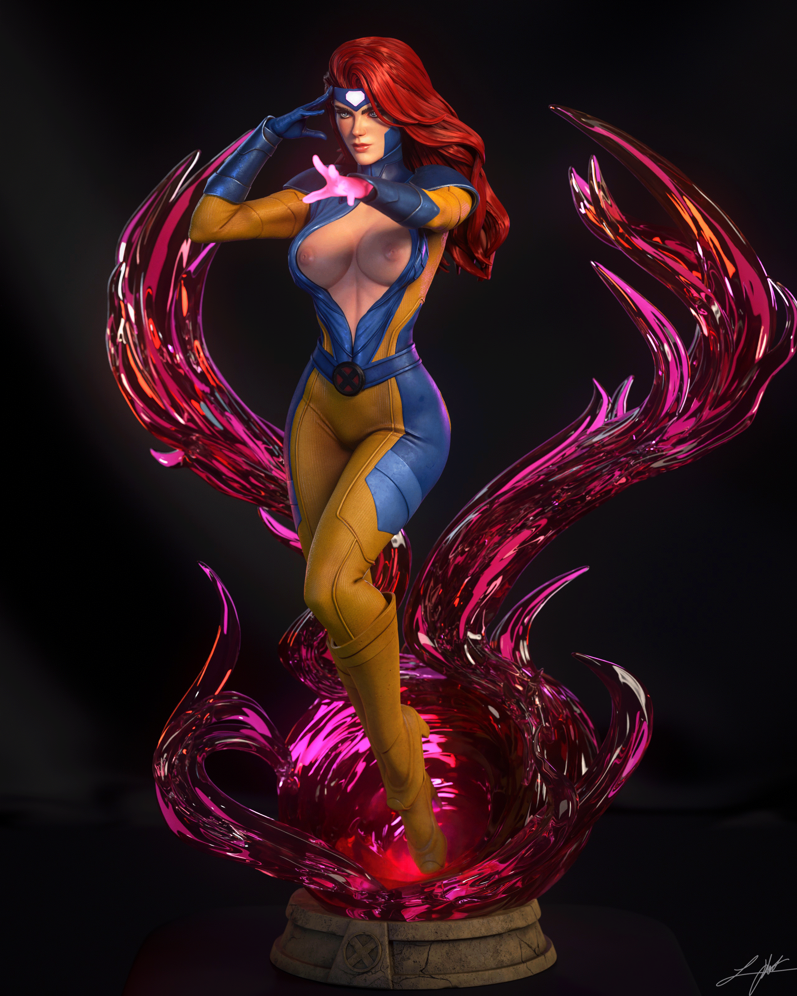 Jean Grey NSFW