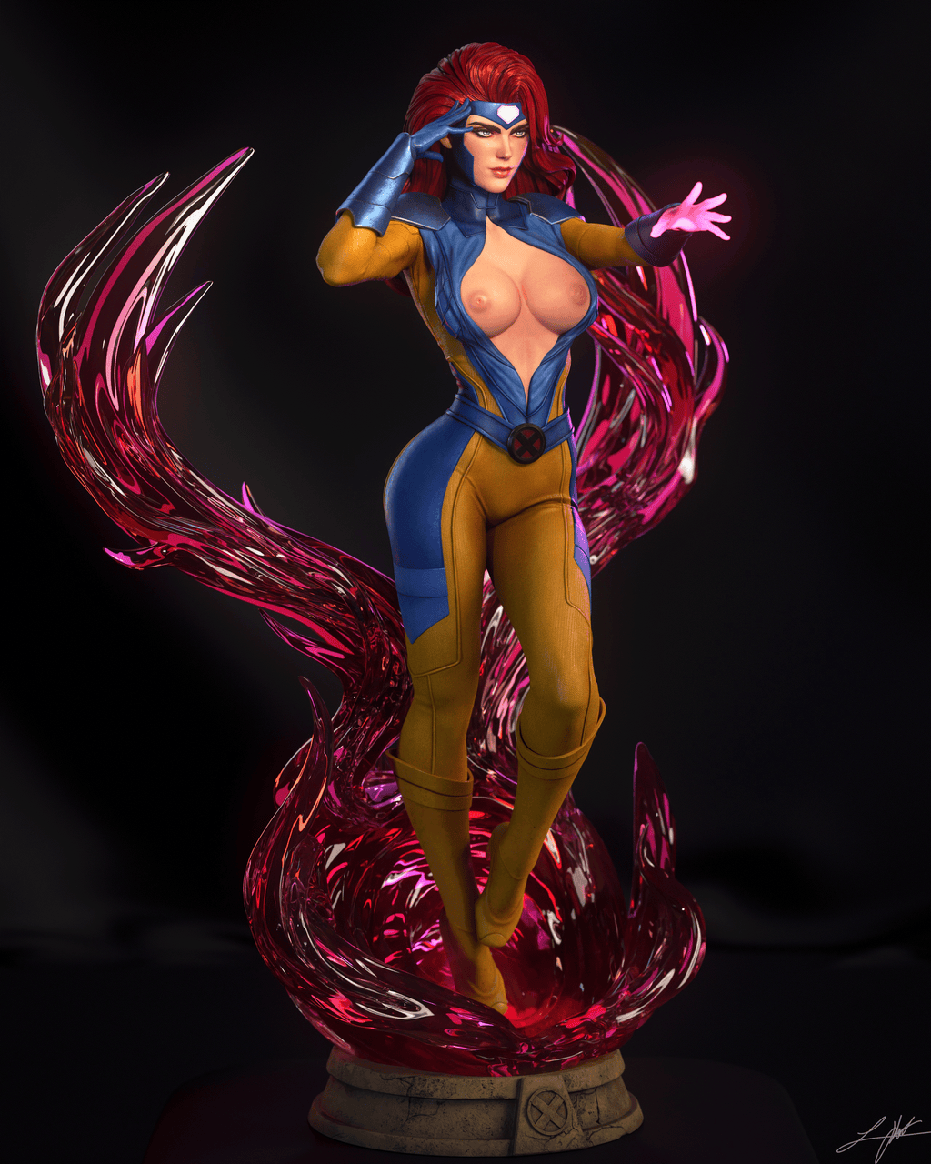 Jean Grey NSFW