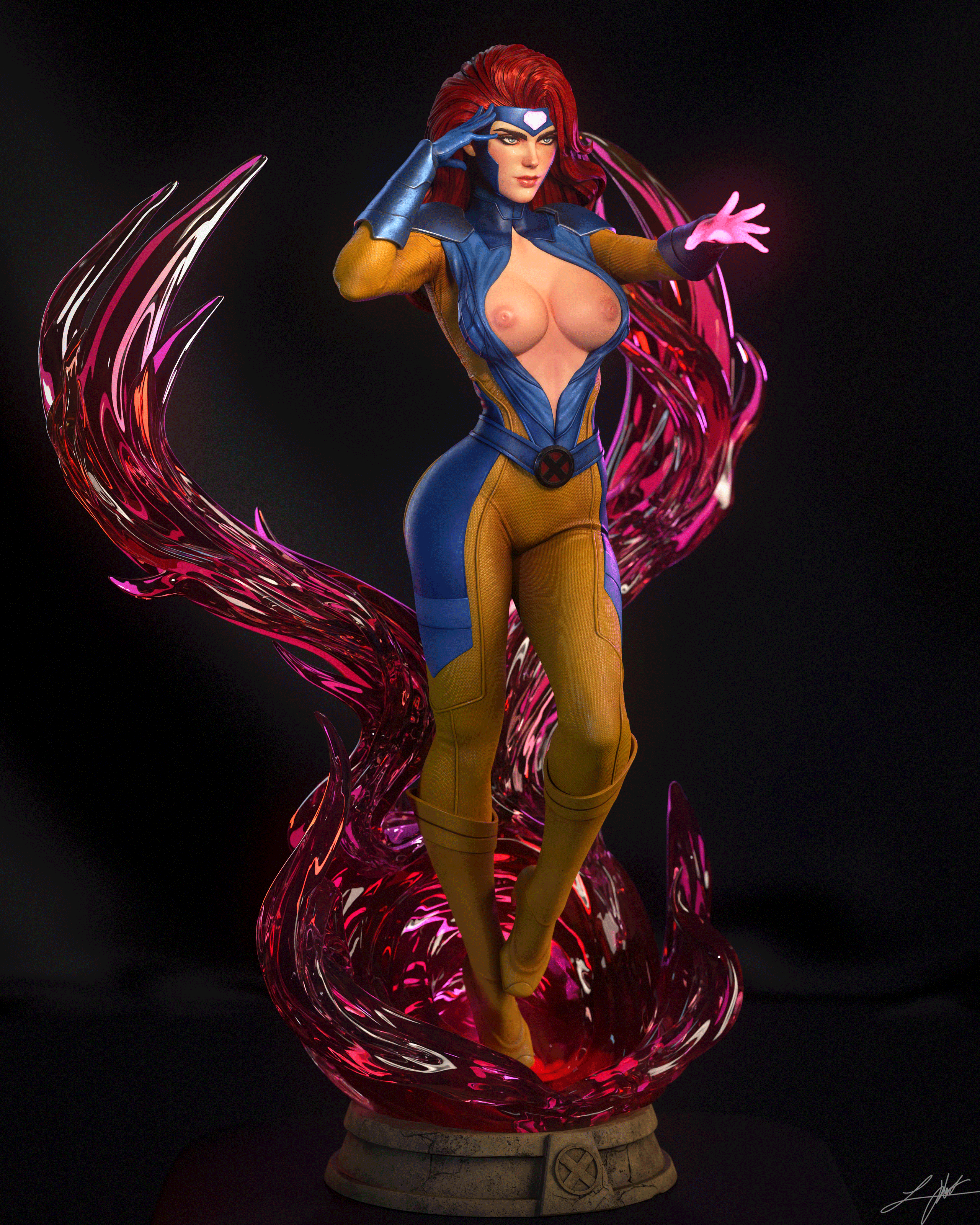 Jean Grey NSFW