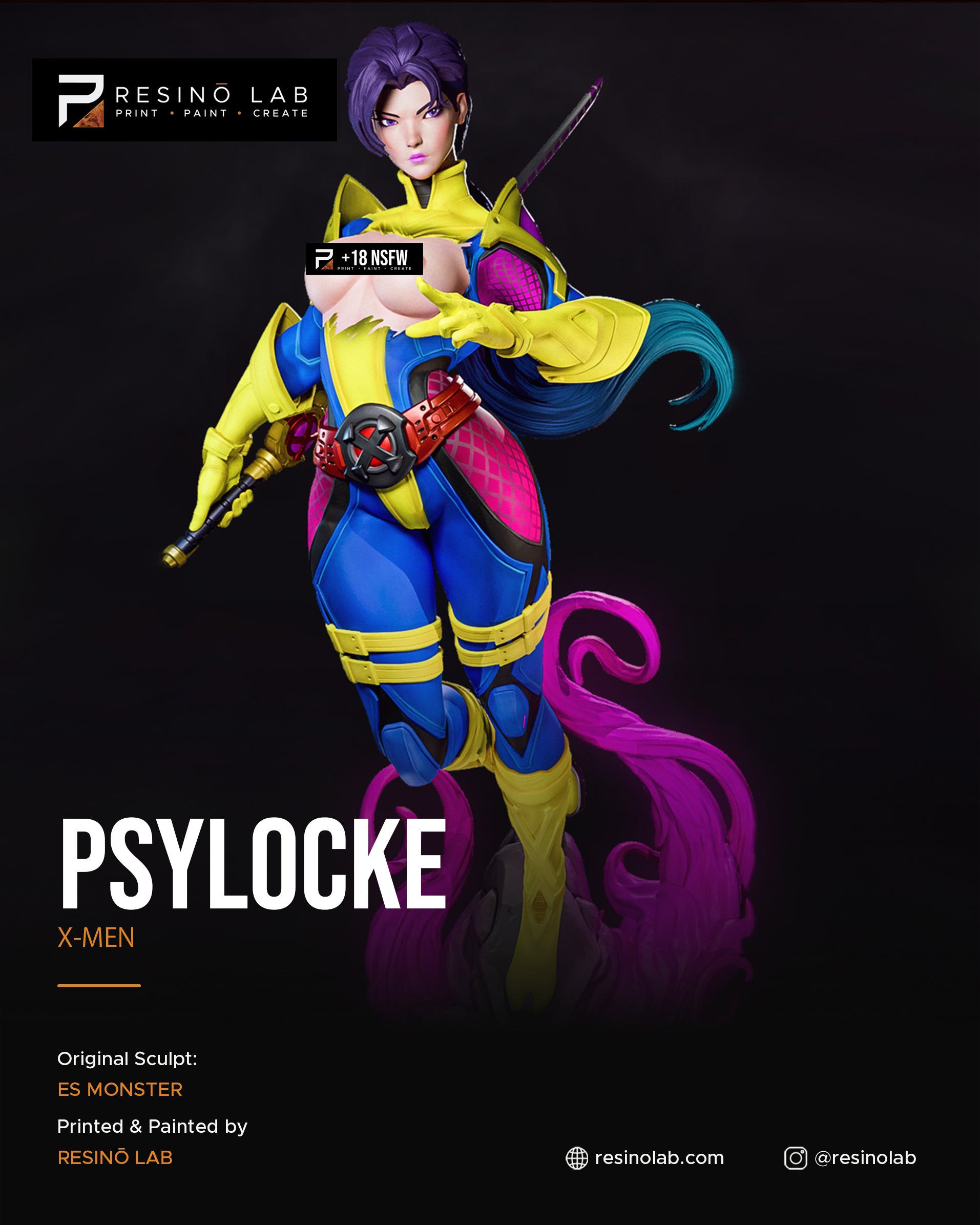Psylocke NSFW