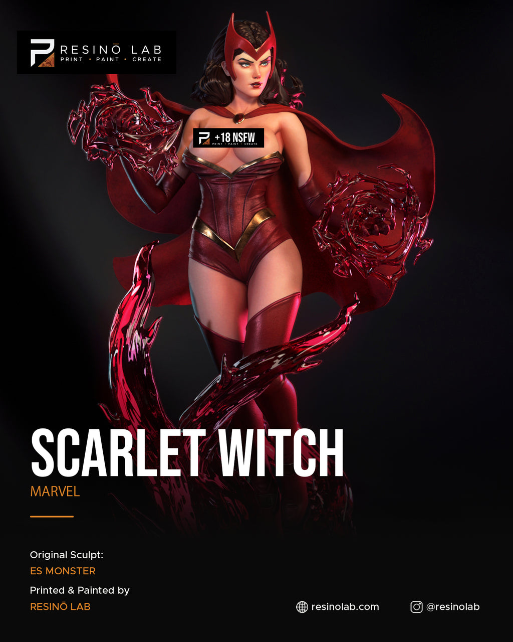 Scarlet Witch NSFW